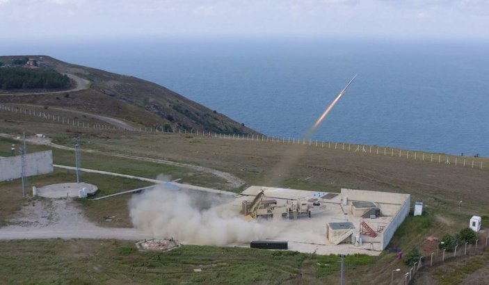 Uzun menzilli hava savunma sistemi SİPER 100 km menzile ulaştı