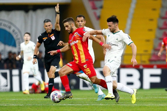 Kayserispor, 3 puanı 3 golle aldı