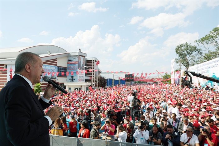 Cumhurbaşkanı Erdoğan: İşsizlik sorunu yok