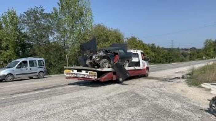 Çanakkale'de trafik kazası: 2 yaralı