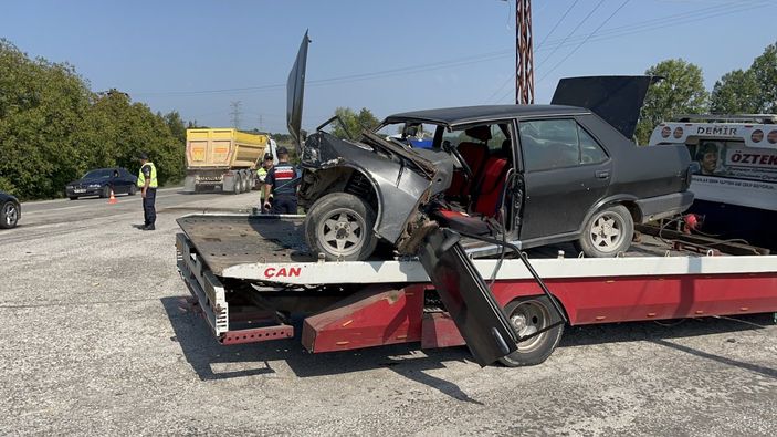 Çanakkale'de trafik kazası: 2 yaralı