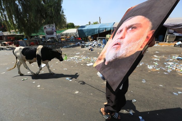 Bağdat'ta Sadr destekçileri sokaktan çekilmeye başladı