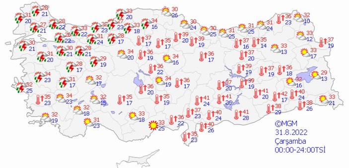 AKOM'dan İstanbul için yağış uyarısı