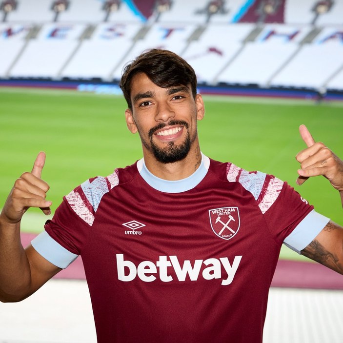 Lucas Paqueta, 60 milyon euro bedelle West Ham'da