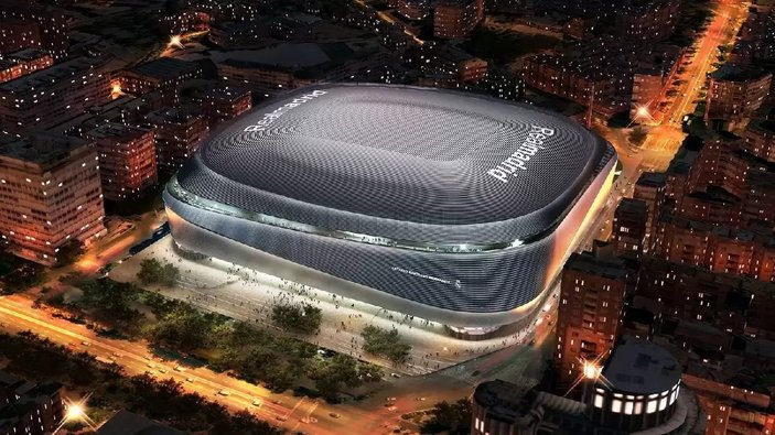 Real Madrid, Santiago Bernabeu'nun yeni halini tanıttı