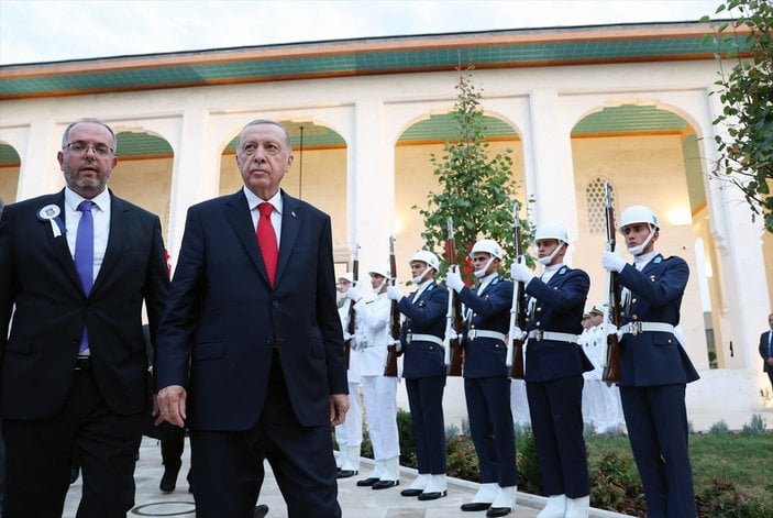 Cumhurbaşkanı Erdoğan, Deniz Harp Okulu Camii'ni hizmete açtı