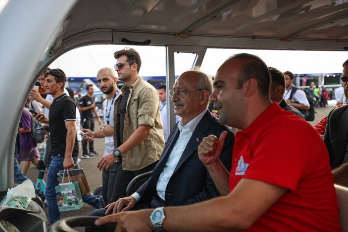 Kemal Kılıçdaroğlu'ndan TEKNOFEST ziyareti