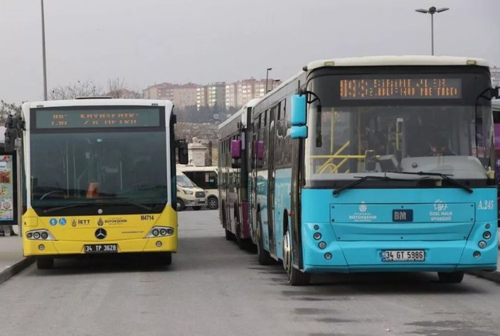 İBB özel halk otobüslerine ödenekleri geç veriyor iddiası