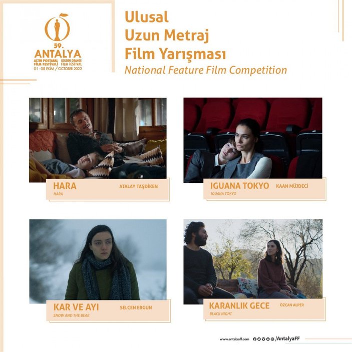 Altın Portakal'da yarışacak ulusal filmler açıklandı