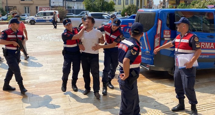 Aydın'da eşinin boğanı keserek öldüren şahıstan gazetecilere tepki