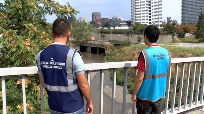 İstanbul'da Ayamama Deresi kırmızı akınca bakanlık harekete geçti