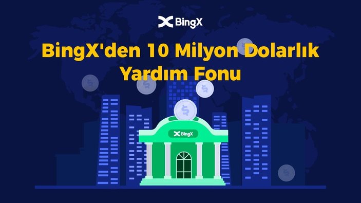 BingX'den 10 Milyon Dolarlık Yardım Fonu