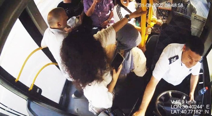 Sakarya'da otobüs şoförü can kurtardı