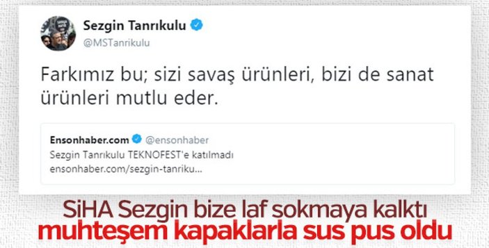 Kemal Kılıçdaroğlu'na Sezgin Tanrıkulu'nun SİHA hakkındaki sözleri soruldu