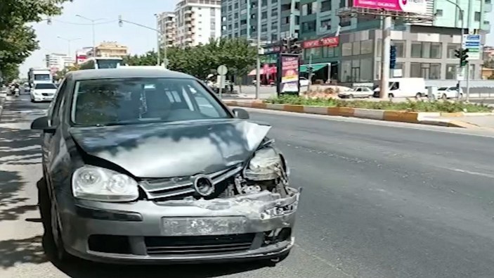 Meral Akşener'in Şanlıurfa konvoyunda kaza meydana geldi