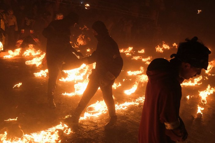 El Salvador ateş festivali