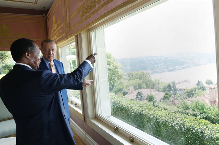 Cumhurbaşkanı Erdoğan, Kongolu mevkidaşı N’Guesso ile görüştü