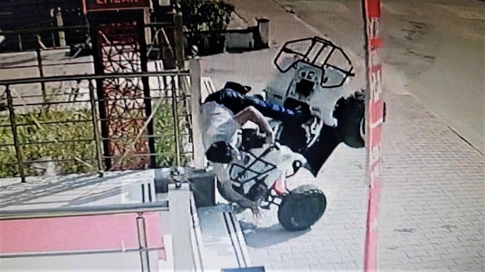 Karabük'te ATV aracıyla duvara çarpan sürücü ölümden döndü