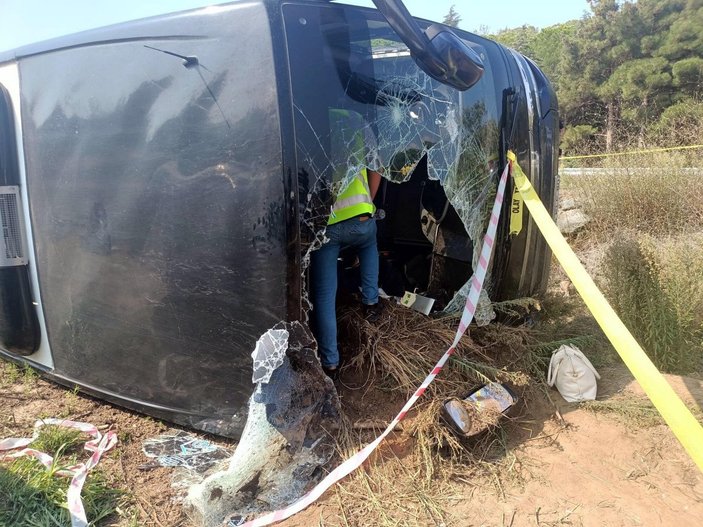 Çanakkale’de 1 kişinin öldüğü 54 kişinin yaralandığı kazada şoför tutuklandı