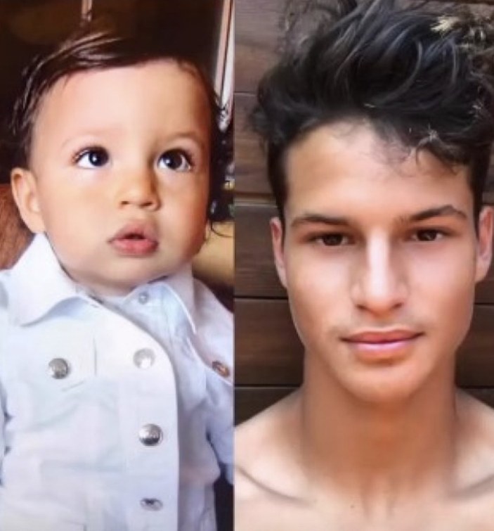 Ebru Şallı'nın 18 yaşındaki oğlu Beren, modellere taş çıkartıyor!
