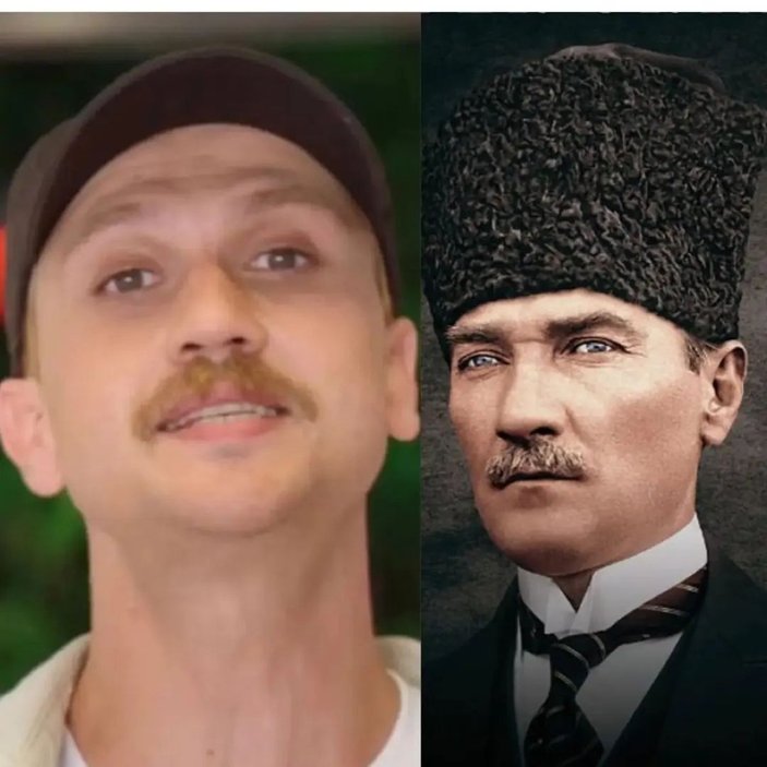 Aras Bulut İynemli, Atatürk rolü için saçlarını ve bıyıklarını sarıya boyattı
