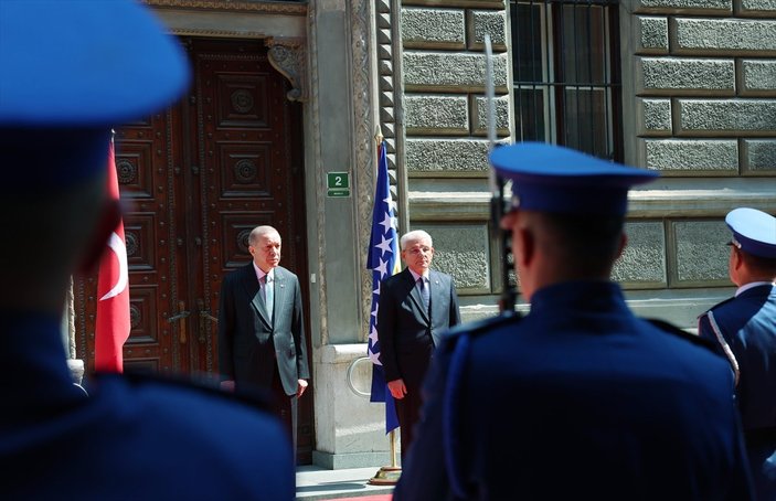 Cumhurbaşkanı Erdoğan, Balkan turuna Bosna Hersek ile başladı