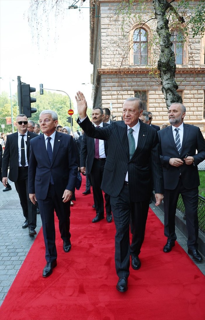 Cumhurbaşkanı Erdoğan, Balkan turuna Bosna Hersek ile başladı