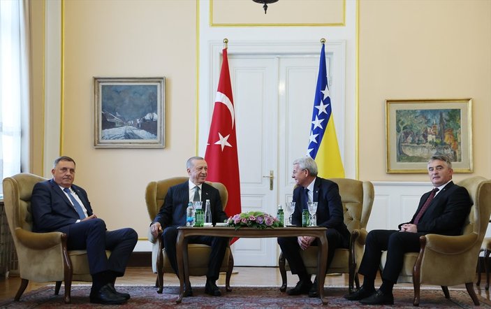 Cumhurbaşkanı Erdoğan, Balkan turuna Bosna Hersek ile başladı