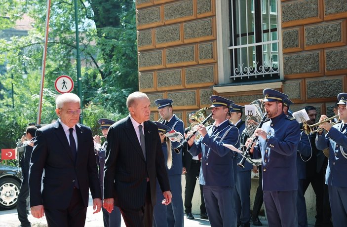 Cumhurbaşkanı Erdoğan, Balkan turuna Bosna Hersek ile başladı