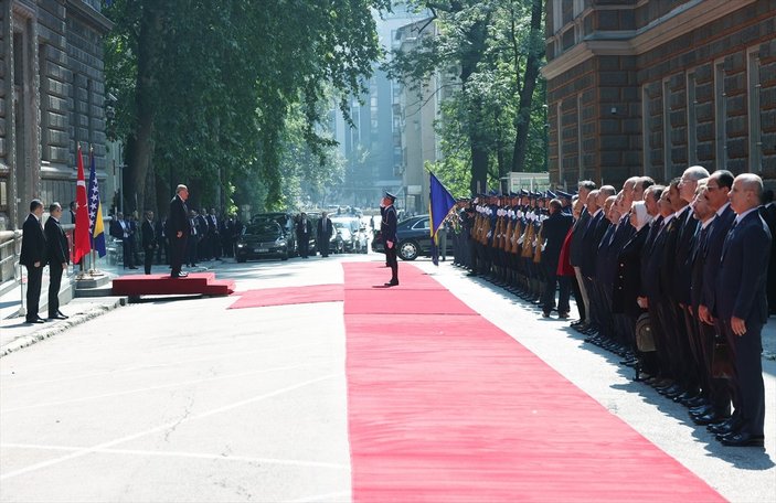 Cumhurbaşkanı Erdoğan, Balkan turuna Bosna Hersek ile başladı