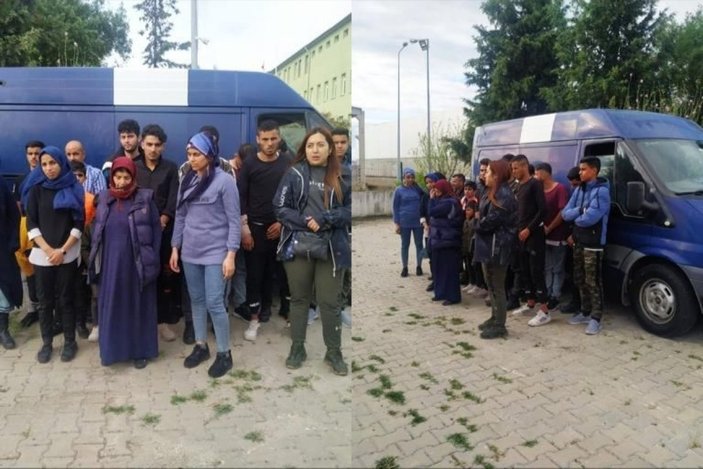 Kırklareli’de 226 kaçak göçmen yakalandı
