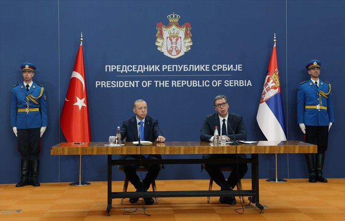 Cumhurbaşkanı Erdoğan'ın Türkiye Sırbistan İş Formu konuşması