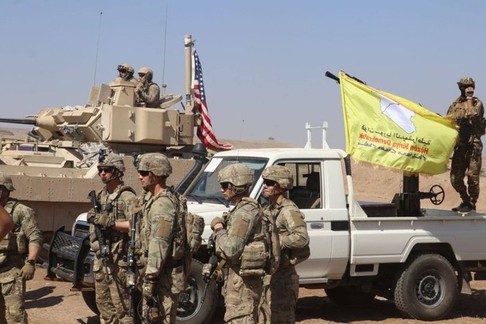 ABD, Suriye'de YPG/PKK'lı teröristlere silahlı eğitim verdi