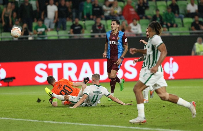 Trabzonspor, Ferencvaros deplasmanında mağlup