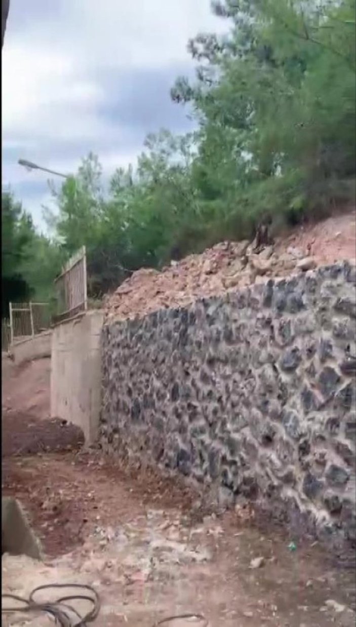 Heybeliada'da korkunç görüntü: Orman moloz çöplüğüne döndü