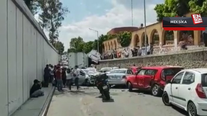 Meksika’da freni patlayan tır, 22 aracı ezdi: Çok sayıda kişi yaralandı