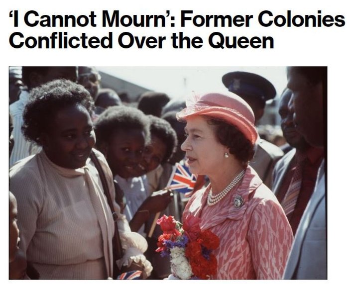 İngiltere'nin eski kolonilerinden Kraliçe Elizabeth için yas tepkisi