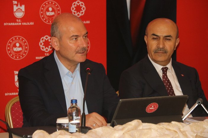 Süleyman Soylu, Mardin ve Diyarbakır ‘İl Güvenlik Toplantısı'na katıldı