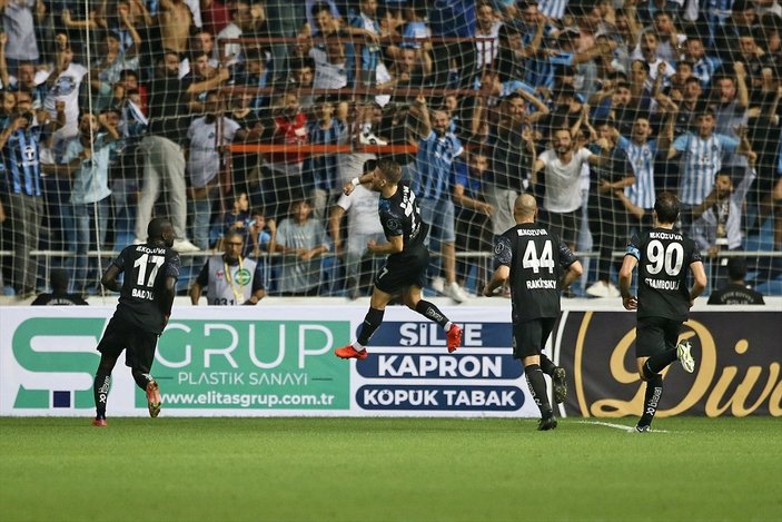 Adana Demirspor, Trabzonspor'u mağlup etti