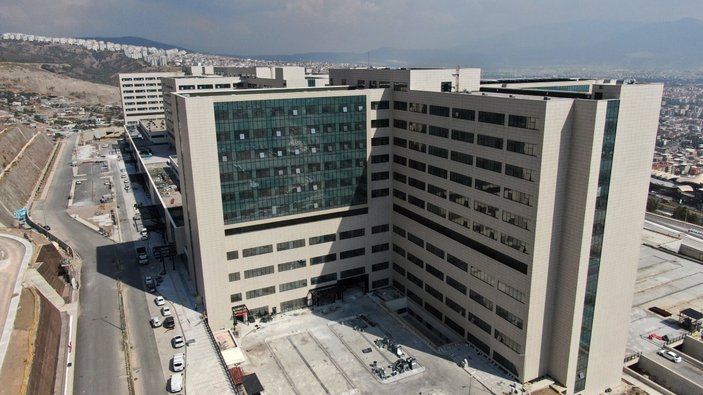 İzmir Şehir Hastanesi çalışmalarında sona yaklaşıldı