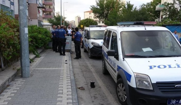 Kayseri'de sokak ortasında av tüfeğiyle saldırıya uğradı