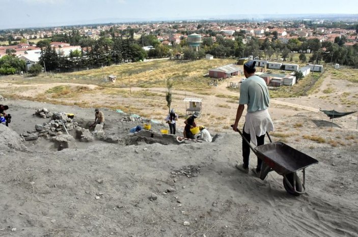 Eskişehir'de Frig dönemine ait tabakalar bulundu