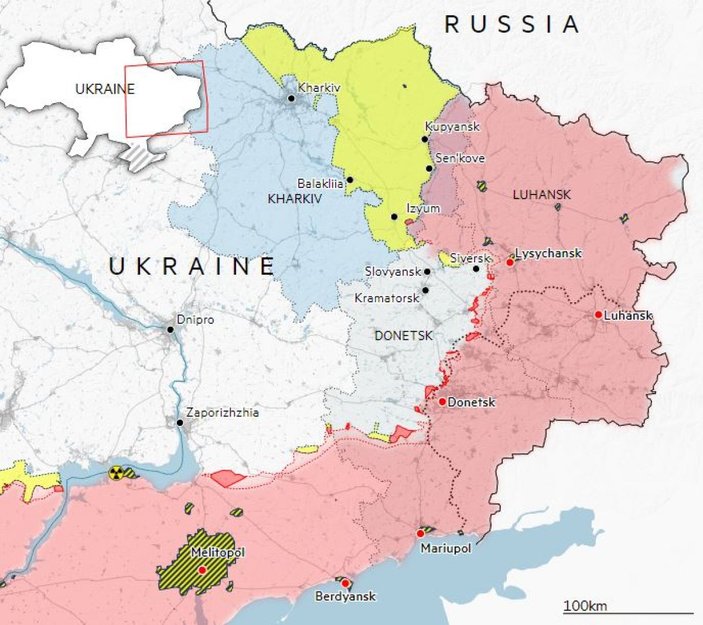 Ukrayna, Donbas bölgesindeki mücadelesini sürdürüyor
