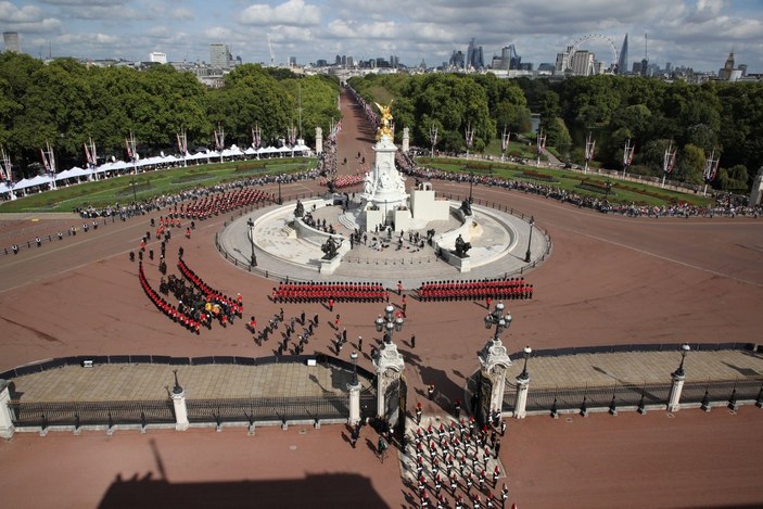 Kraliçe Elizabeth'in cenazesi Londra'da
