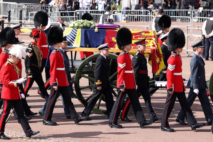 Kraliçe Elizabeth'in cenazesi Londra'da