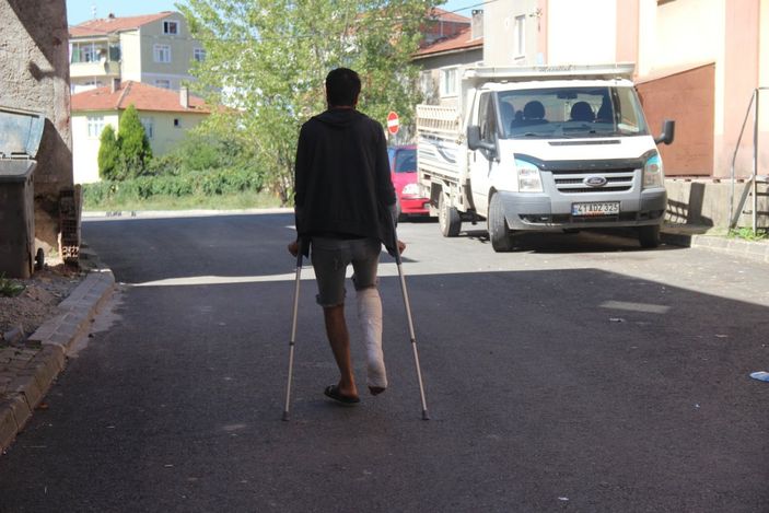 i Kocaeli'de akrabalarının darbettiği şahıs şimdi de ayağından vuruldu