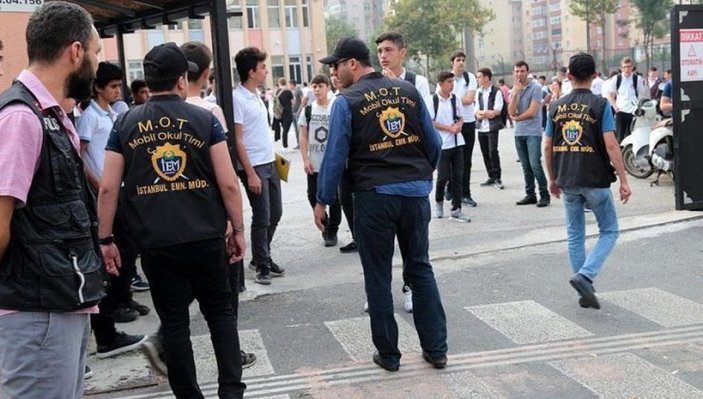 İstanbul'da okul çevrelerinde güvenlik denetimi