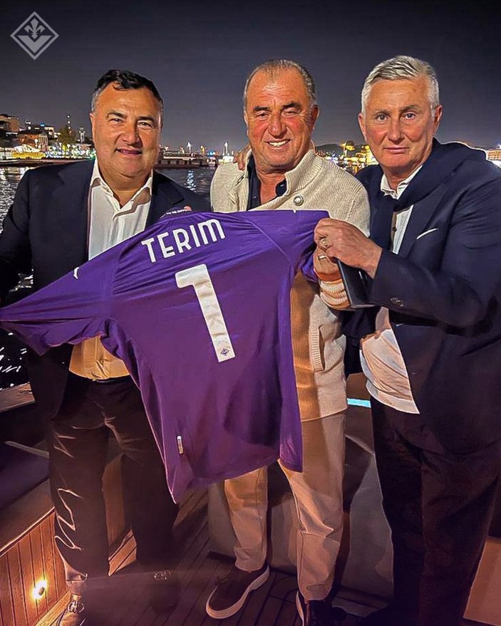 Fiorentina'dan Fatih Terim'e ziyaret