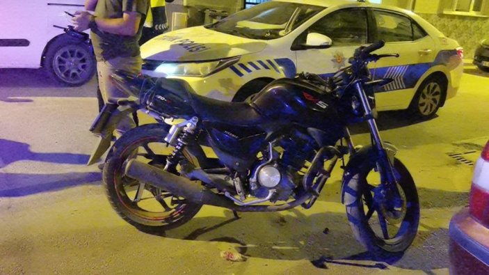 Bursa'da 'dur' ihtarına uymayan motosiklet hırsızı yakalandı