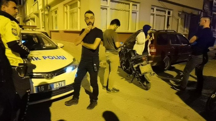Bursa'da 'dur' ihtarına uymayan motosiklet hırsızı yakalandı